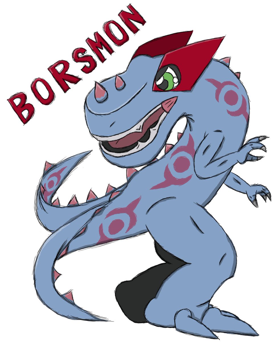 EPY_RM's tweet photo. BORSMON

Despite its massive jaws, this draconian evolution of Ganimon's preferred method of attack is exhaling high-pressure blasts of water at other #Digimon. It has an intense rivalry with Galahmon.

#FanDigimon #デジモン #FieldShiftEvolution https://t.co/64npMxDhza