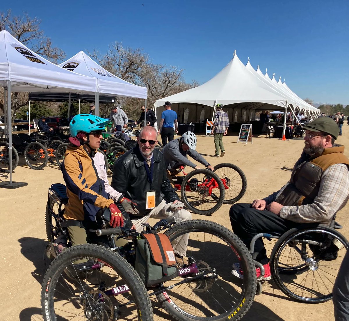 American_Trails's tweet photo. The International Trails Summit Offsite Field Day was a lot of fun, with equipment demos, food carts, and other hands on demonstrations. #2023ITS #trails #americantrails #trailboss #packgoats https://t.co/Kalf3nprO7