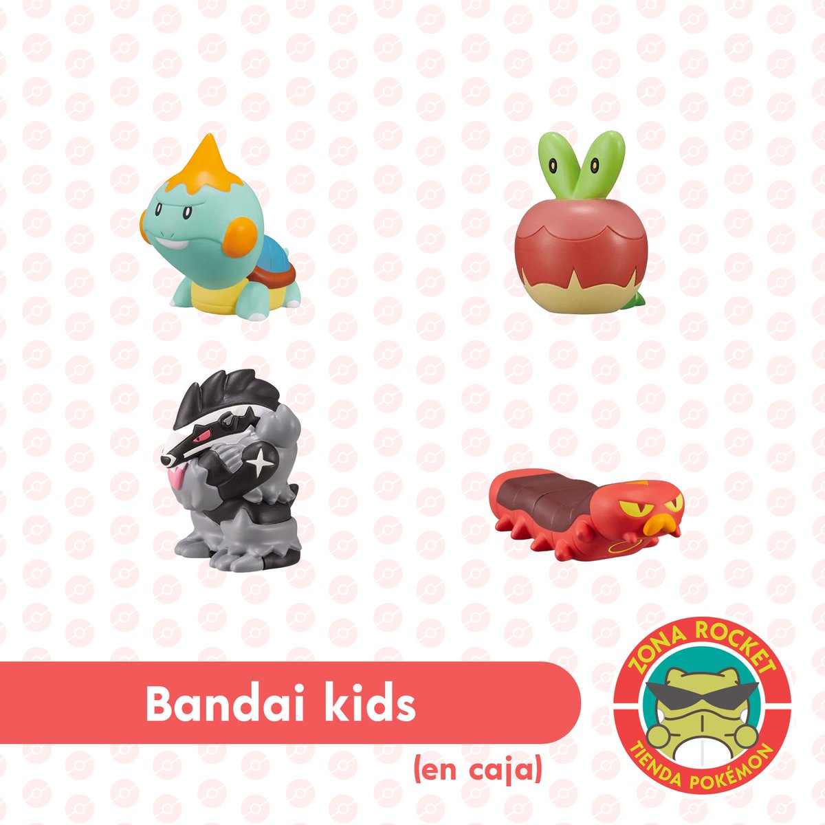 zonarocketperu's tweet photo. Bandai Kids de la octava generación para completar tu colección.
📍 Disponibles para compras por inbox y en nuestra tienda en Miraflores.
#pokemon #pokemonperu #bandaikids #chewtle #obstagoon #applin https://t.co/hv2488l68V
