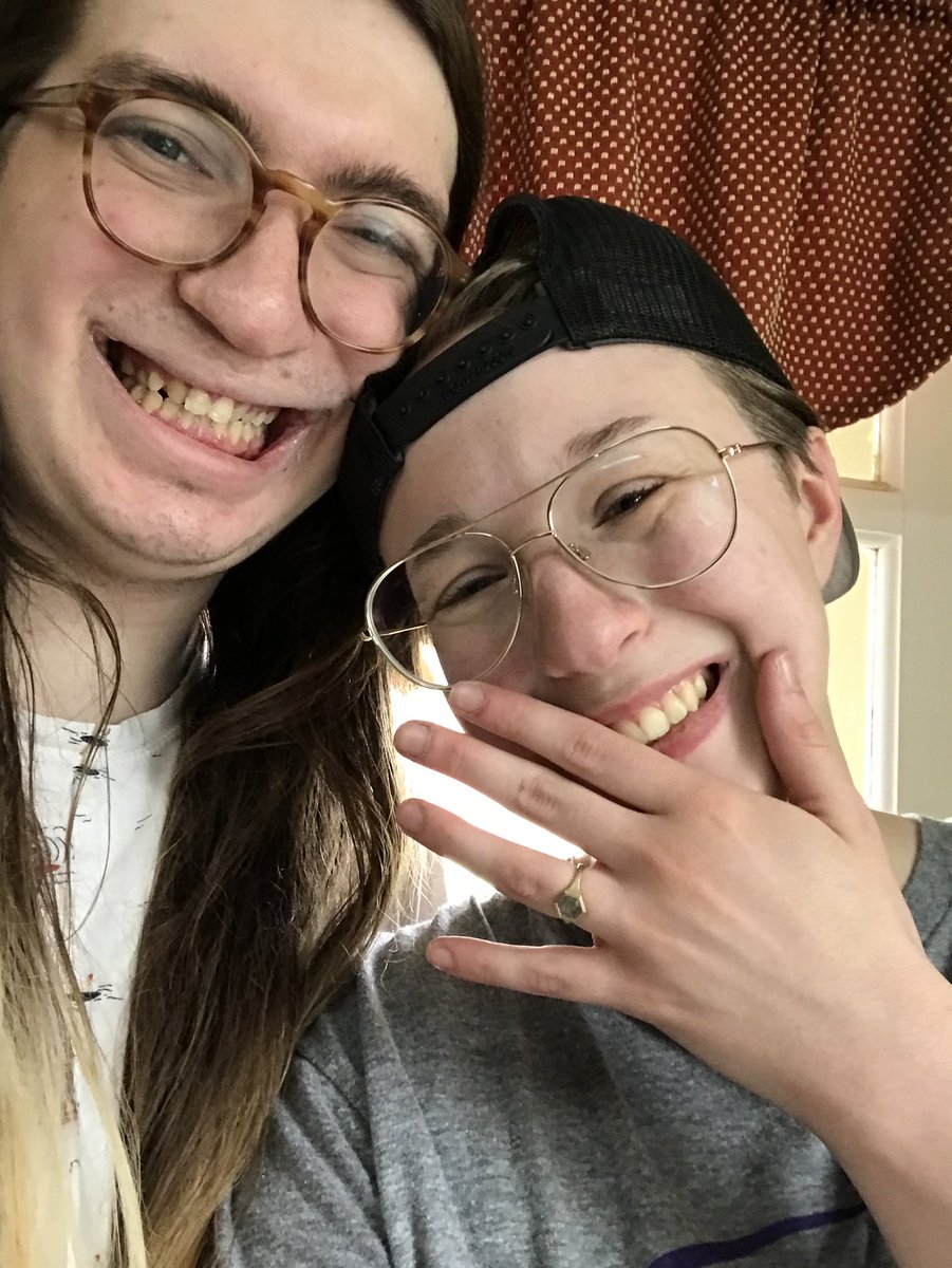 therealdashdude's tweet photo. engaged :3 https://t.co/k2wp6jssvj