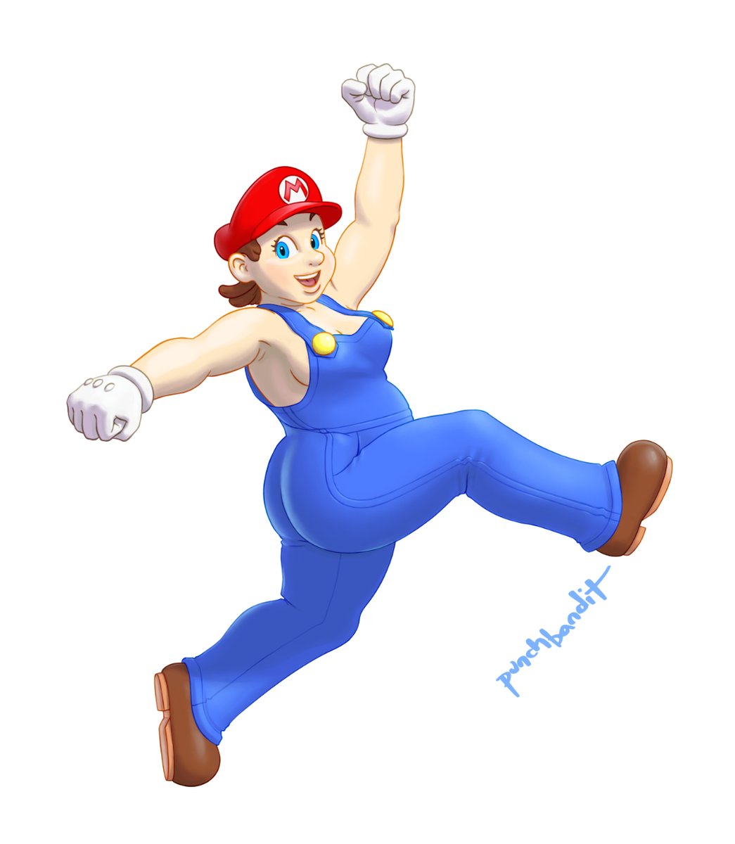 punchbandit's tweet photo. It’s-a me?

#SuperMarioMovie #fanart #GenderSwap #digitalart https://t.co/Ei9FBv7BOq