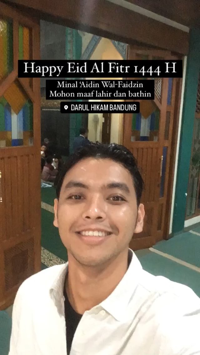 gefrydp's tweet photo. Happy Eid Al Fitr 1444H!
Thank you Ramadhan. Hope for a better life and better me after this ✨ https://t.co/9xIMVtySTN