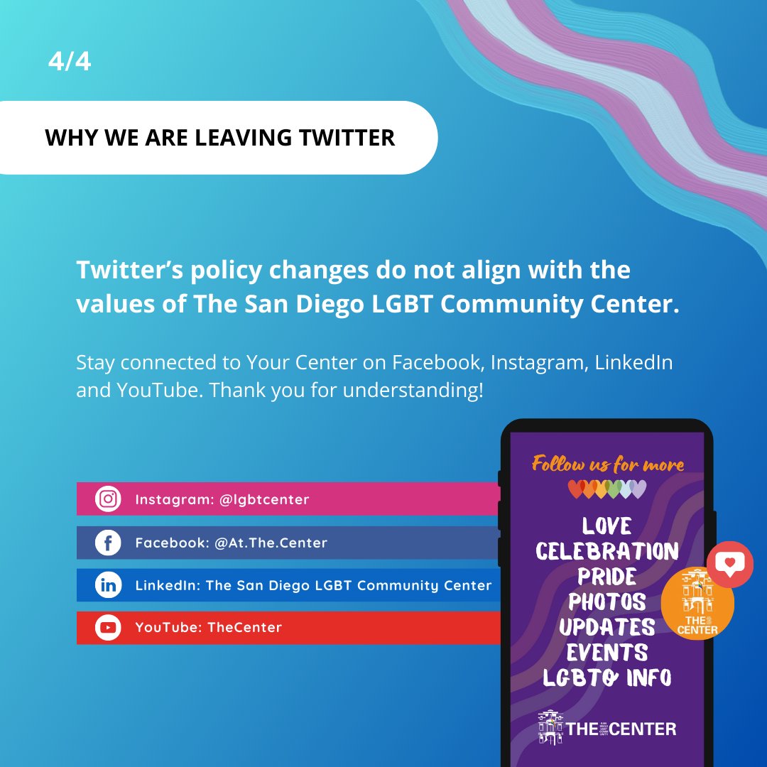 LGBT Center San Diego tweet media