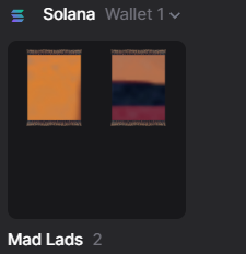 Lol. so I guess minting through <a href="/xNFT_Backpack/">Backpack 🎒</a> is considered botting and you can get honeypotted. That's a first for me🤣

Hope y'all fix this <a href="/armaniferrante/">Armani Ferrante</a> <a href="/MadLadsNFT/">Mad Lads</a>