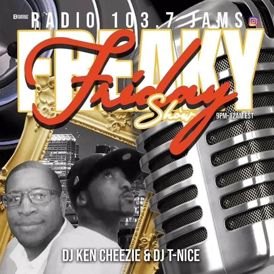 Tnicebaxter's tweet image. We starts the weekend off right #freakyfridayshow vipdjs 2 djs on the set tonight ..make sure u tune in with #vipdjs 9pm est on Radio 103.7 Jams its goin down dont miss tonight live365.com/station/Radio-… this link to tune in ...also follow us on ig &amp;amp; twitter @ radio_103.7_jams