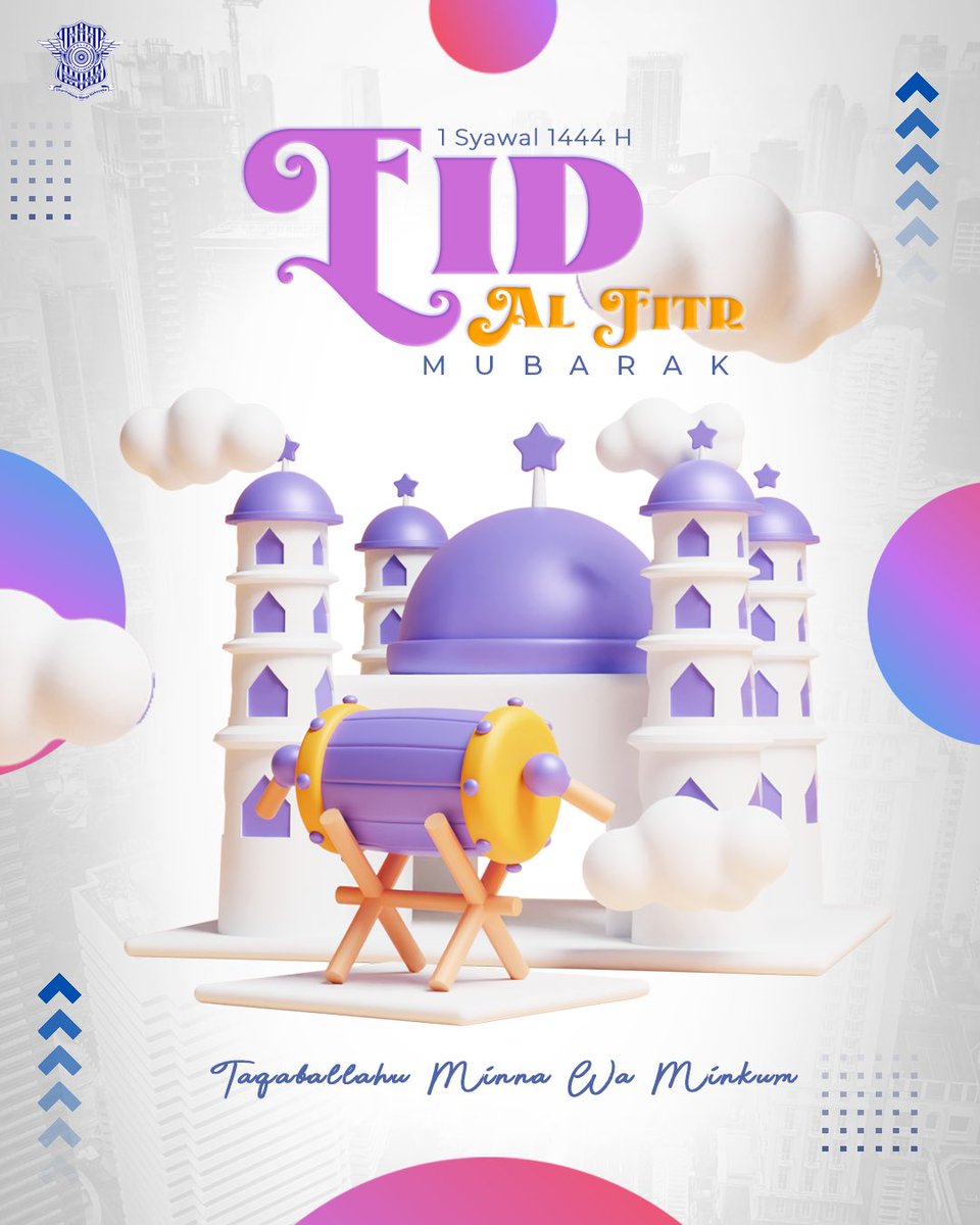 Selamat Hari Raya Idul Fitri 1444 H✨

Semoga kita semua dilimpahkan cinta dan kebahagiaan di hari kemenangan ini. Segenap keluarga besar Digital Korlantas mengucapkan minal aidin wal faizin, mohon maaf lahir dan batin!

#DigitalKorlantas
#SIMOnline
