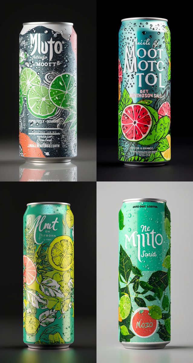 CidVisionz's tweet photo. 🌟 I teamed up with Stone Light to explore AI-generated designs for creative references/tests for future cans, take a sneek peak at some ideas!

💡🍹 Which concept catches your eye? Let's discuss! 🗨️🌈 #Visionz #AIart #Design

Check the thread for more info and insights!
🧵 1/3 https://t.co/7id2KUnwR0