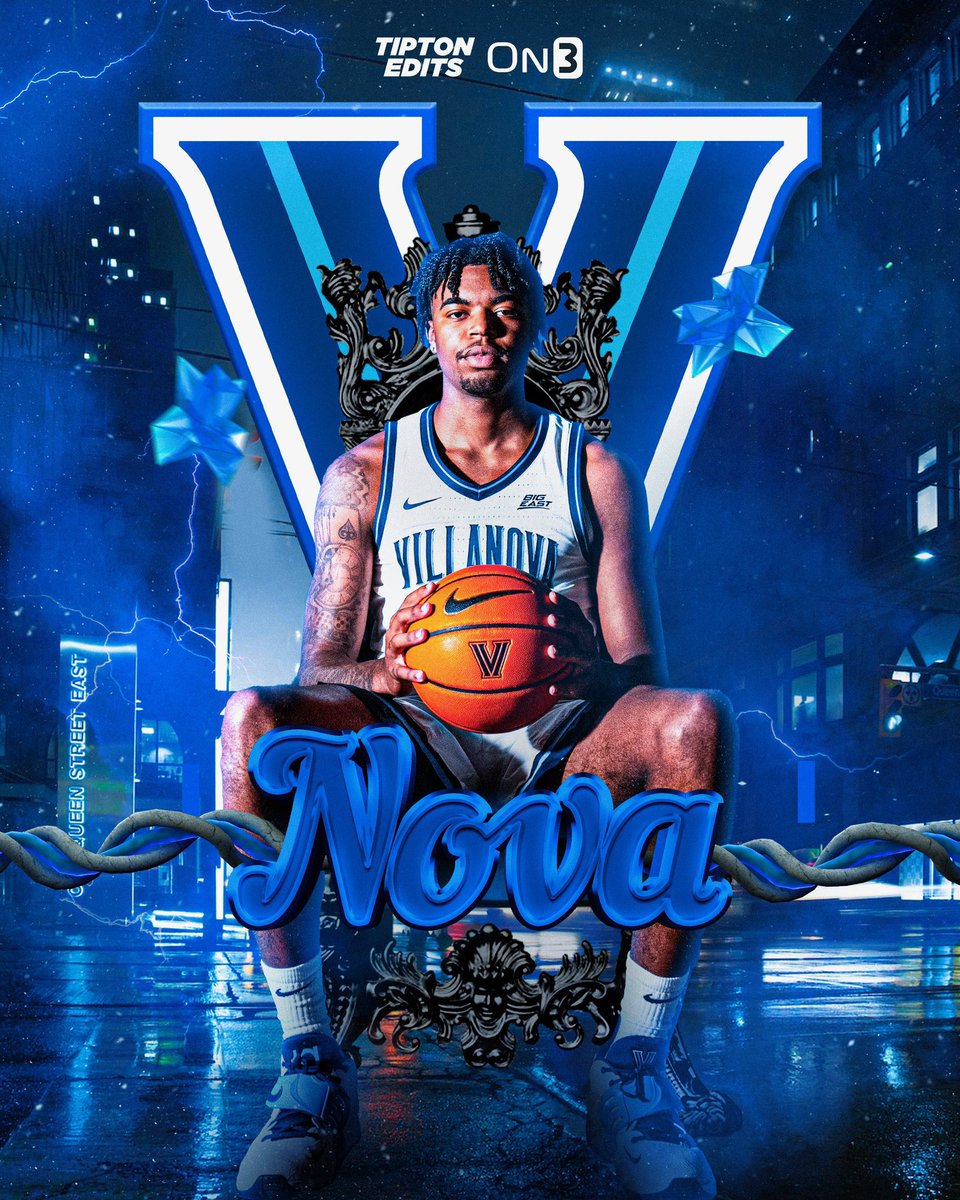 tommygodinjr's tweet photo. Villanova has to be one of the biggest winners of the transfer portal in the entire conference thus far 

The Wildcats were the only Big East team to land a power six transfer that averaged 10+ PPG last season. Now they have two. 

Kyle Neptune is showing us what he can do in his first full offseason at the helm 🔱