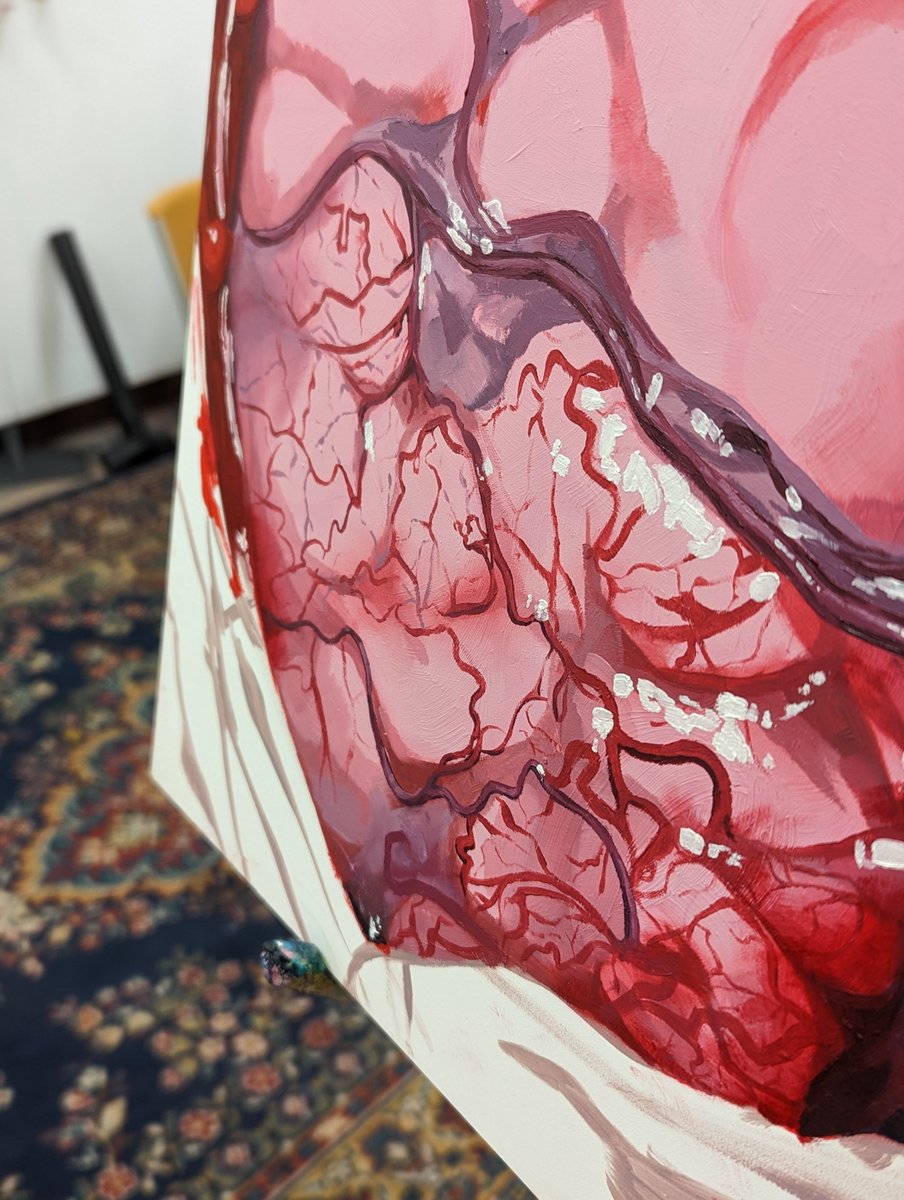 MasterSneef117's tweet photo. me (foolish): I think I will paint one million tiny veins https://t.co/NGYmzQonHG