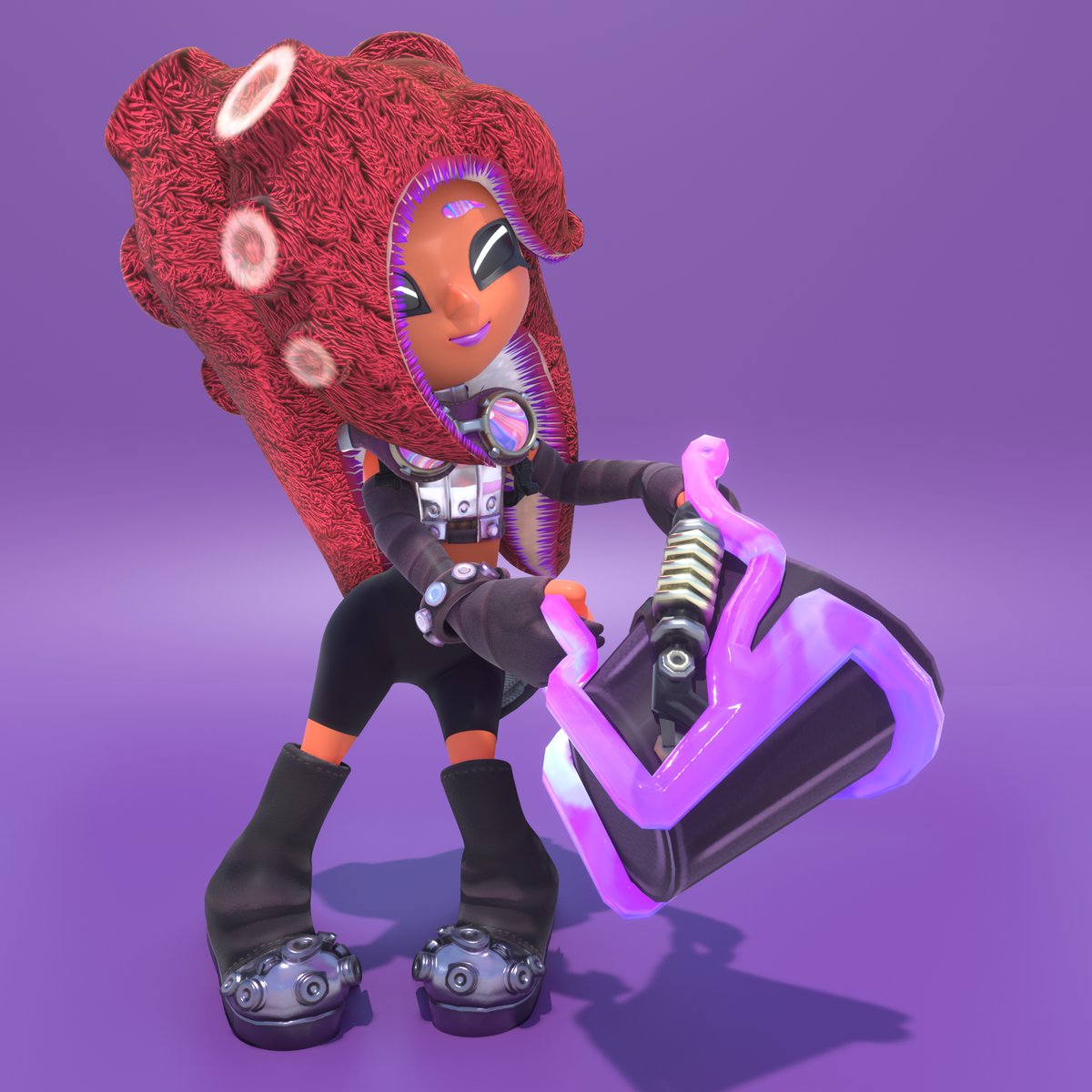 Quick render while I finish a lil project.
#Splatoon3 #b3d #blender3d