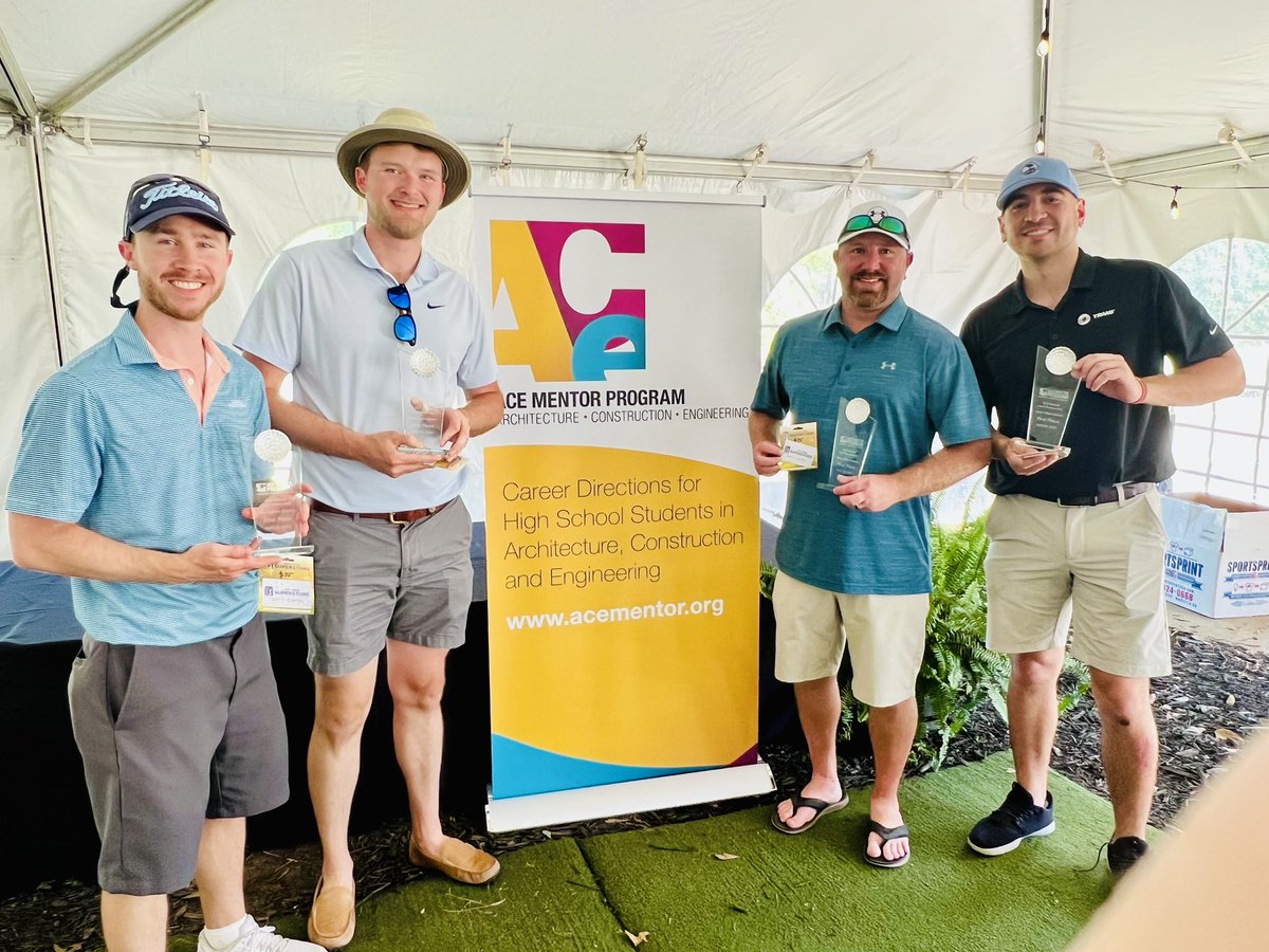 ACEMentorATL's tweet photo. ⛳️ 1st place: Team @Trane_Tech 🎉 https://t.co/JKx5XPvu71