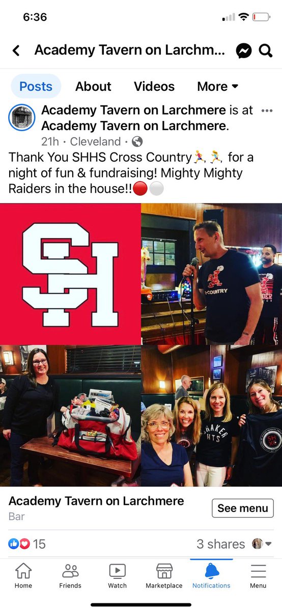 Thanks to everyone who supported Shaker XC last night! It was a great night! Special thanks to <a href="/AcademyTavern/">Academy Tavern on Larchmere</a> for hosting!