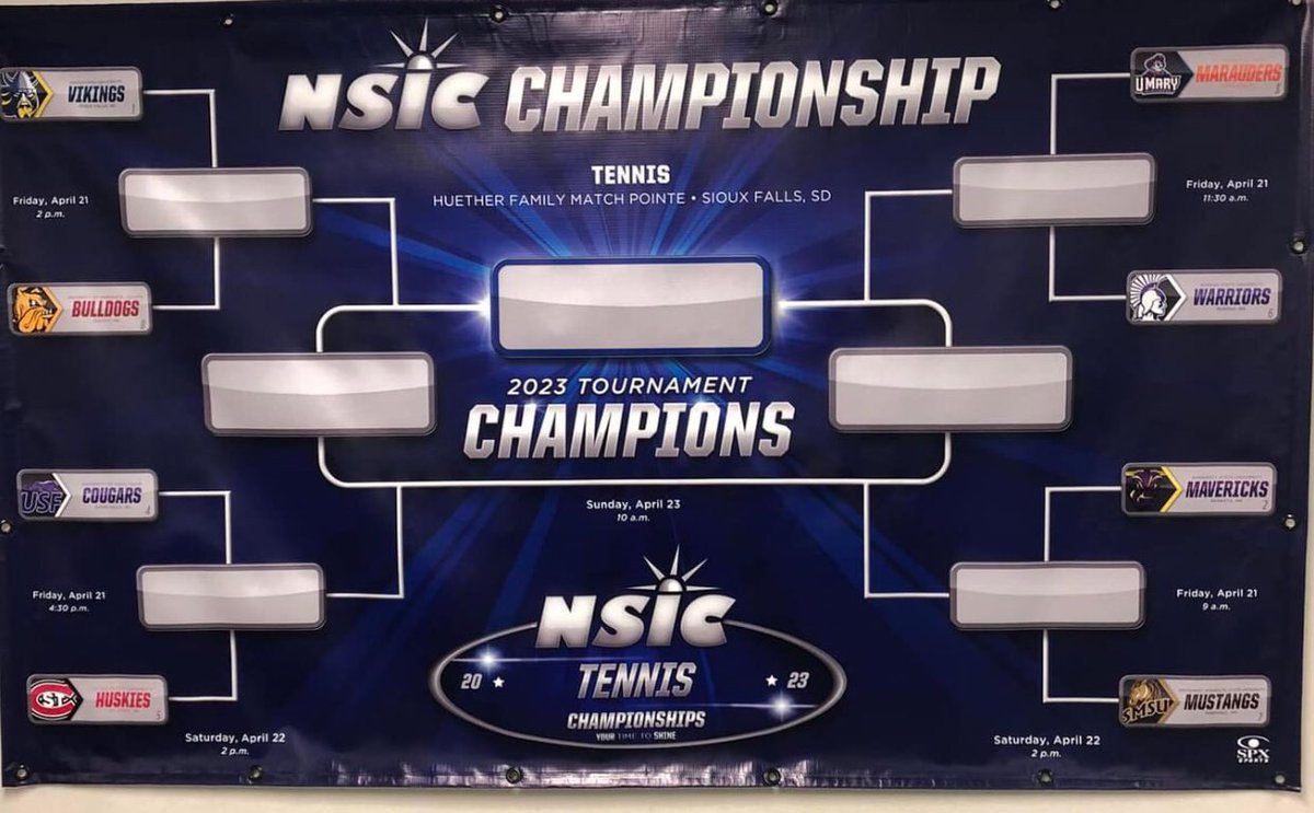 playthepointe's tweet photo. NSIC Championships kicks off at Match Pointe today at 9 am! Augie and USF both will be in action this afternoon. https://t.co/xzIZCdM2dd