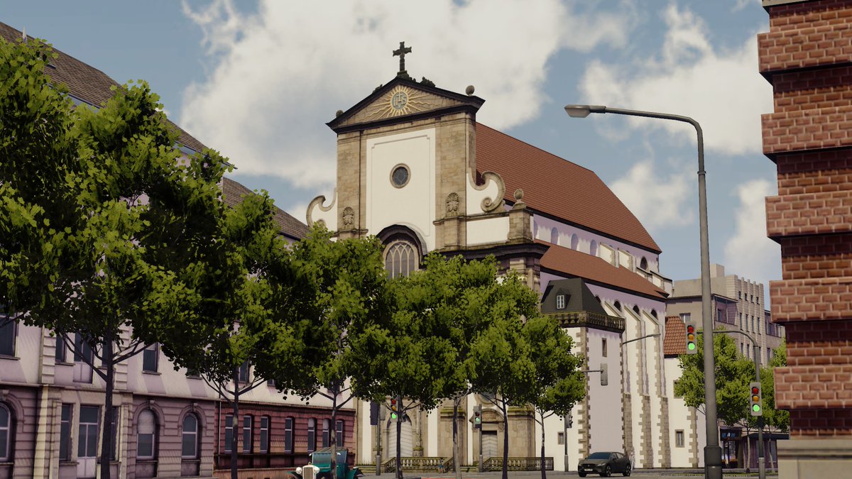 Sultan_HakimCs's tweet photo. The Market Church #German #Collosalorder #CitiesSkylines #CitiesSkylines2 #NRW #Ruhr #Essen https://t.co/pSIyXTHfUk