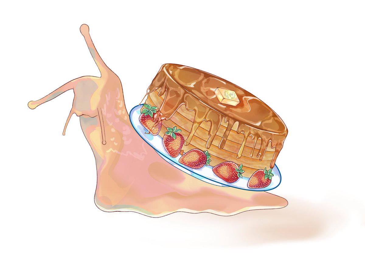 CoffeVtuber's tweet photo. Haha NOOOOO dont turn me into cute snail art but then completely destroy my resolution haha st- https://t.co/m49vQcdeoK