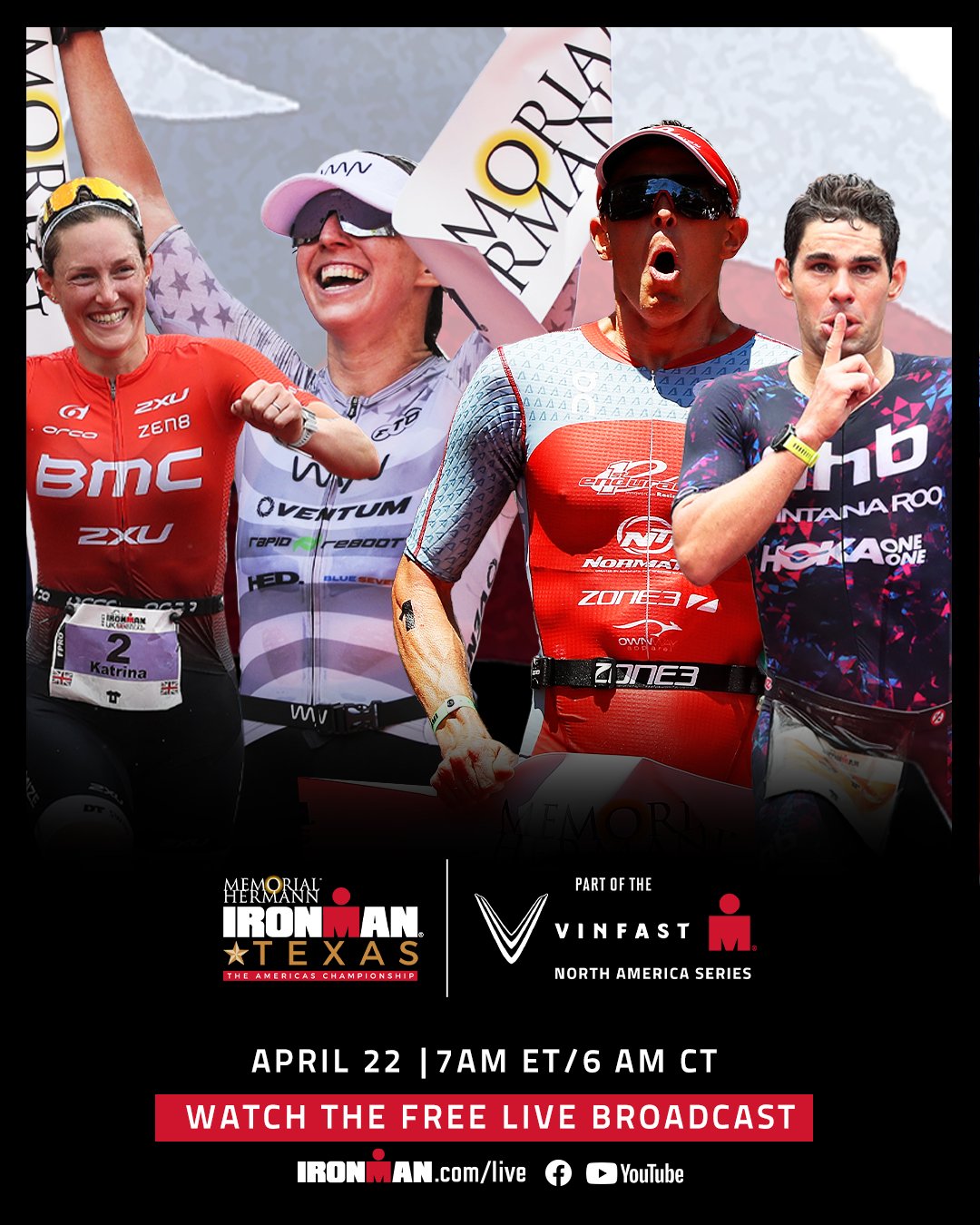 IRONMAN Triathlon on Twitter "The Texas Showdown is Here 🤠 Your