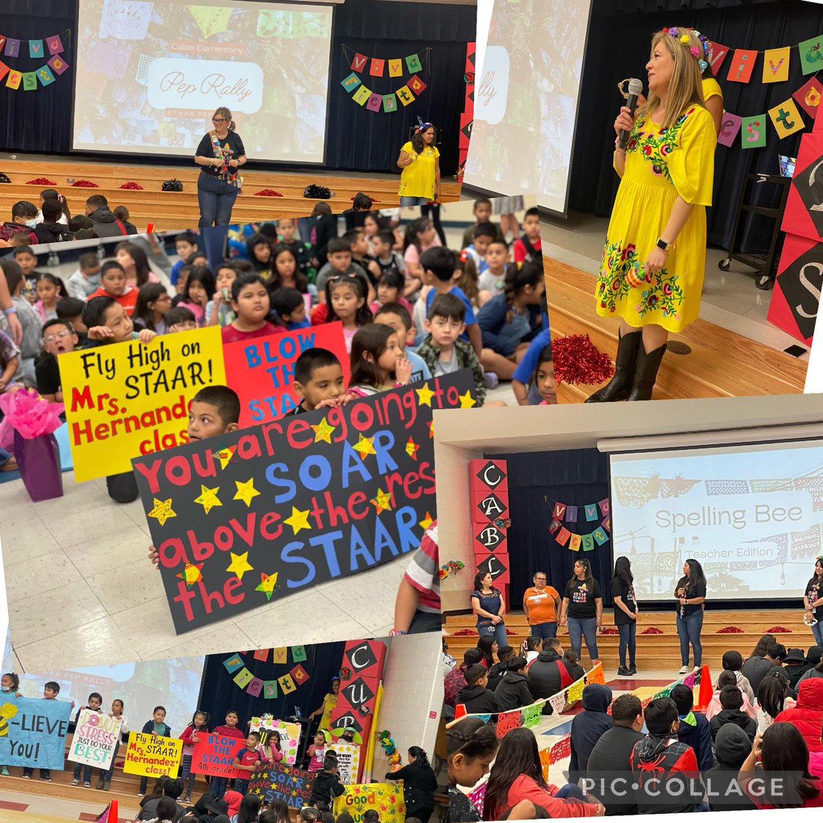 Cable Elementary (@nisdcable) on Twitter photo Nothing better on a Friday <a href="/NISDCable/">Cable Elementary</a> than a VIVA LA FIESTA 🪅 🌸 STAAR Pep Rally! Teacher spelling bee fun & motivation 💪🏼for our Cubs 🐻! We live above the line! #RootedCable #cableignited #sisepuede <a href="/Dpin1967/">Debra Pinon</a> <a href="/galindo_lann/">Laura A. Galindo</a> Nothing better on a Friday <a href="/NISDCable/">Cable Elementary</a> than a VIVA LA FIESTA 🪅 🌸 STAAR Pep Rally! Teacher spelling bee fun & motivation 💪🏼for our Cubs 🐻! We live above the line! #RootedCable #cableignited #sisepuede <a href="/Dpin1967/">Debra Pinon</a> <a href="/galindo_lann/">Laura A. Galindo</a>