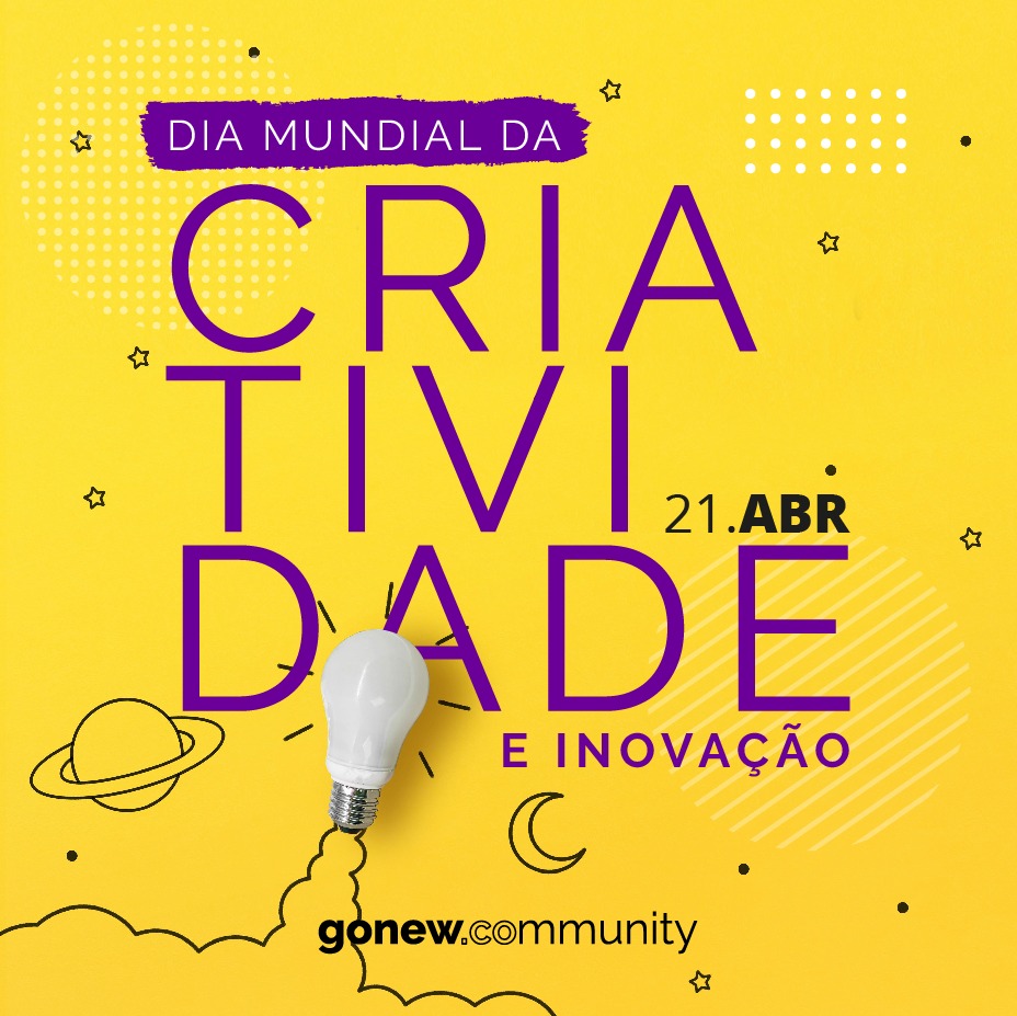 GonewCo's tweet photo. O que é criatividade?
O dia foi criado para aumentar a conscientização sobre  todos os aspectos do desenvolvimento humano. Para nós, da Gonew, a cultura da criatividade vai muito além de uma palavra - é parte de nosso DNA identidade e disrupção.
 Bora levar Algum Controle? https://t.co/bnWTTVeIe4