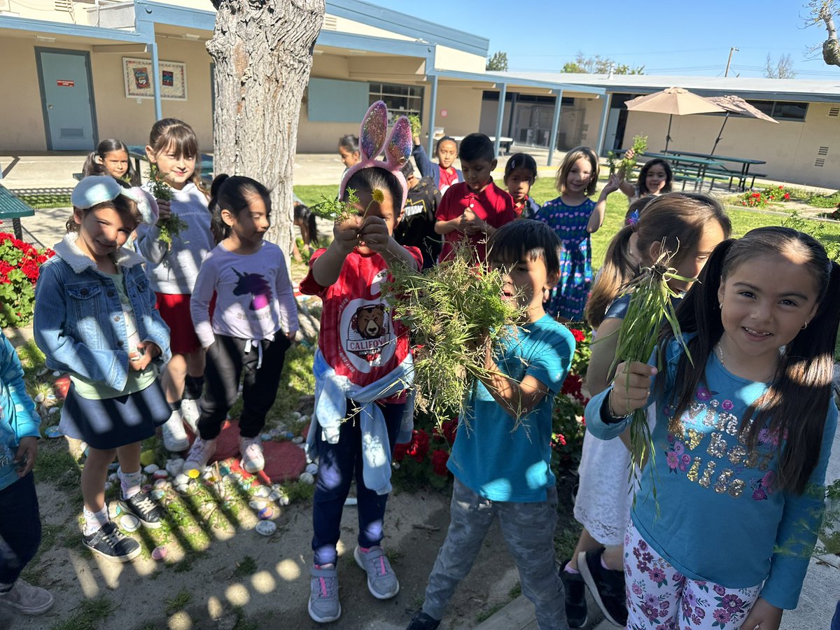 Today we celebrated Earth Day with weeding our garden, picking up trash and recycling! #loveourearth #EarthDay2023