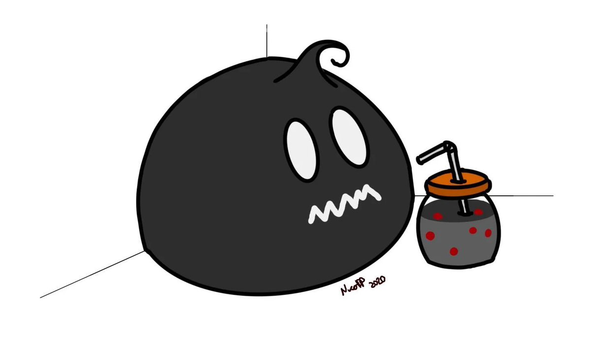 LilBlackBean's tweet photo. "…i’ll be over here, wedged up in a ball in the corner, sipping on my void mayonnaise…" https://t.co/lvuk1wRxLD