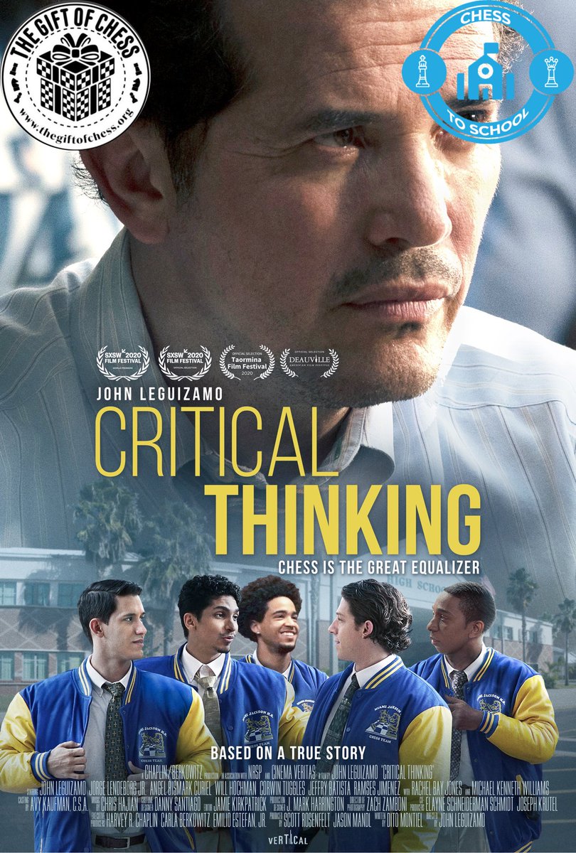 GOODNEWS !!! We are excited to announce a partnership with <a href="/CT_themovie/">Critical Thinking Movie</a> to host a movie night show. We are going to display the “Critical Thinking Movie” to over 150 children in our community, for the purposes of excitement, motivation and inspiration to the Children 
#Chess
