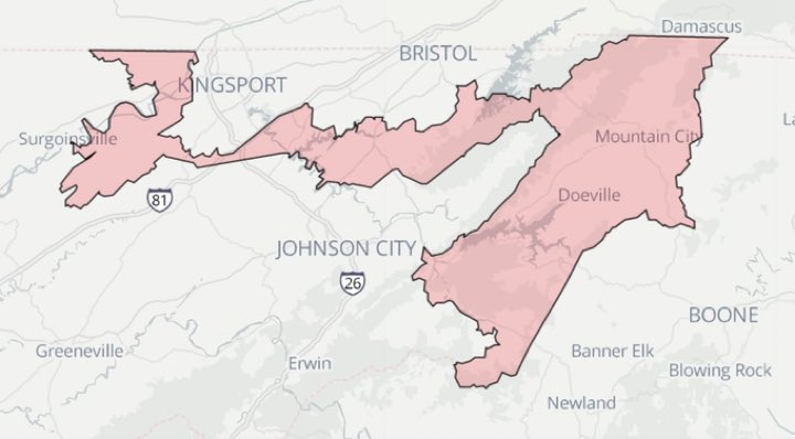 bradbatt's tweet photo. Know how you get radical candidates like this? Maps drawn like this 👇🏼 https://t.co/5x4x3Bpa68