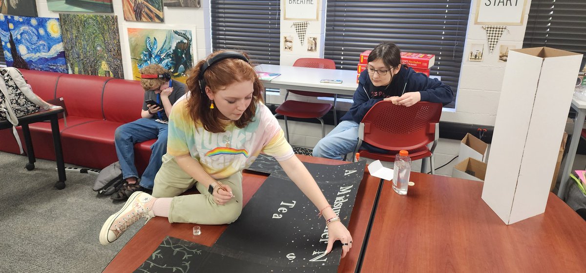 shannonhoward26's tweet photo. Shakespeare in the Perk Coffee House is Tuesday, April 25th! The sophomores are getting their Pop-Up Cafes and Performances ready for REMIX: THE BARD! 5:15 - 6:30 PM #happybirthdayshakespeare #nthsinspire #projectbasedlearning #shakespeareintheperk
#shakespeariancoffeehouse https://t.co/QBgXSad08K