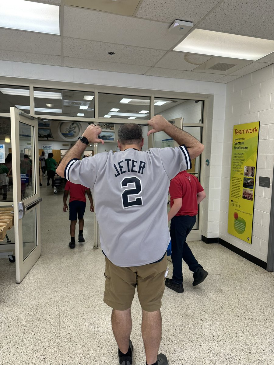 mathninja340's tweet photo. “Know Your Numbers” (Jersey Day) @SeatackDream @vbmathjohanna @lfhodges61 @DrBellGriffin @VBMathRocks 
Math Month Celebration Continues ☺️ https://t.co/reEpVaPzG8