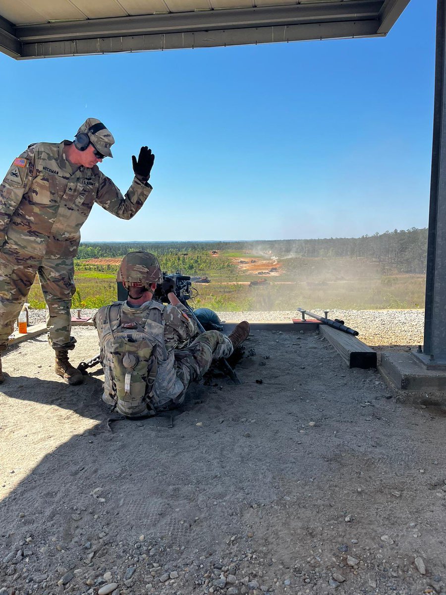 1st46th's tweet photo. C/1-46 IN trainees are executing the Anti-Armor Week Operational Tryout to enhance the lethality of our Soldiers going through Infantry OSUT.  Eight rigorous days of skill level 10 tasks to prepare them in the #LSCO environment.  #BeAllYouCanBe #Infantry #AntiArmorTraining https://t.co/hatOTQPtL4