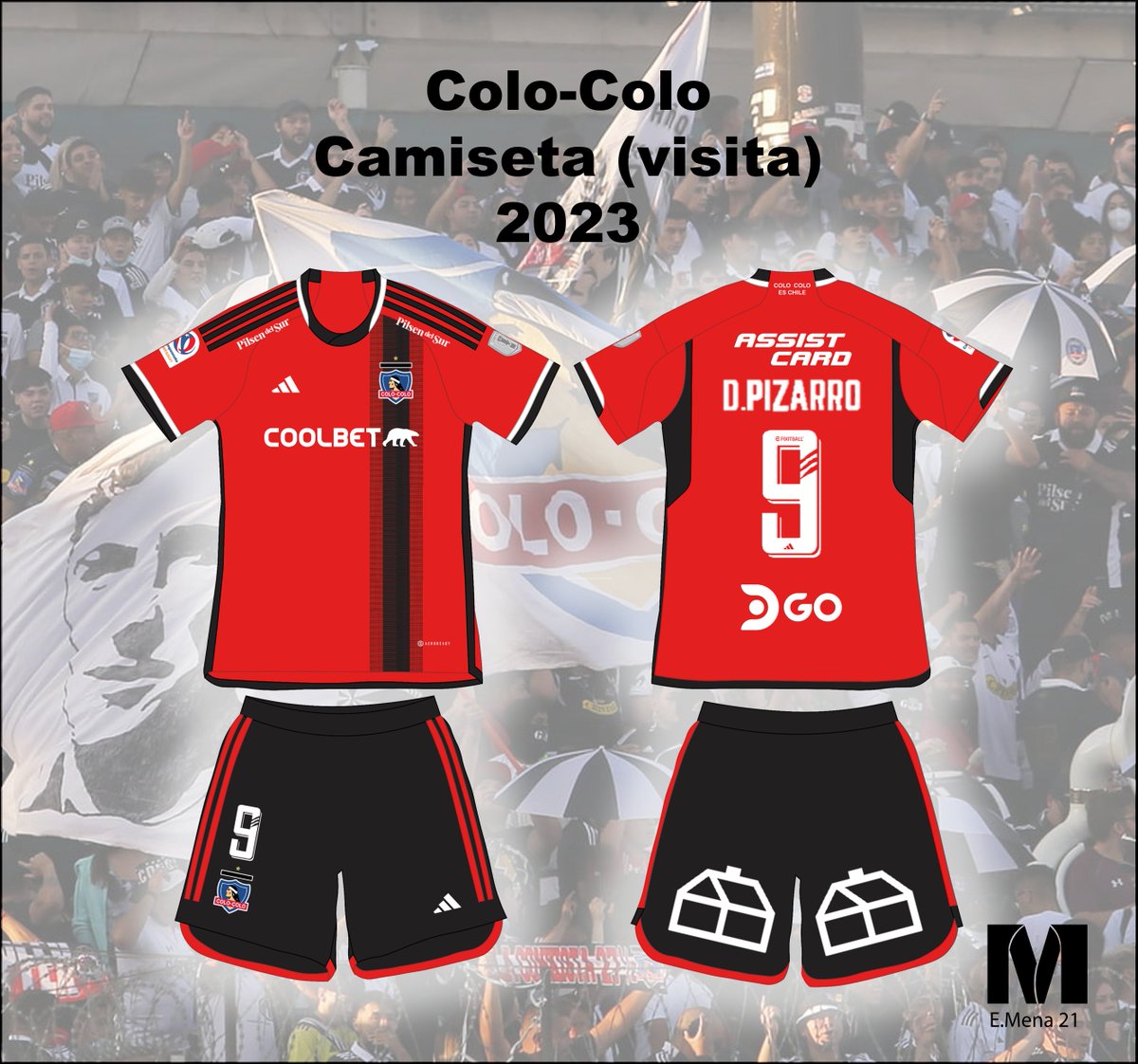 Emena2020's tweet photo. Colo-Colo
Camiseta visita 2023
Ilustrada
🔴⚫🔴⚫🔴
#cacique #elcolo #eternocampeon #elpopular #adidas #futbolchileno #macul
@ColoColo @PaintKits @ChileKits @LuchoLasS @ciccioscommessa @CambioCamiseta @CampeonatoCL https://t.co/ioHrUMtNrb
