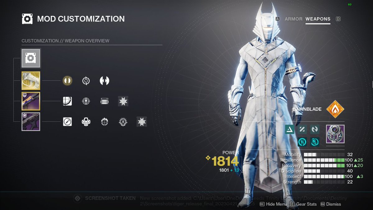 Jaffa_97's tweet photo. Solo Queued Trials - Went flawless.

Normally run Titan but I switched to Warlock, using well, firebolt grenades (with both seasonal mods enhancing these nades) and celestial fire to proc ignition (really fun way to wipe out the other team.

No Time To Explain and Matador. https://t.co/i3euAo9xqV