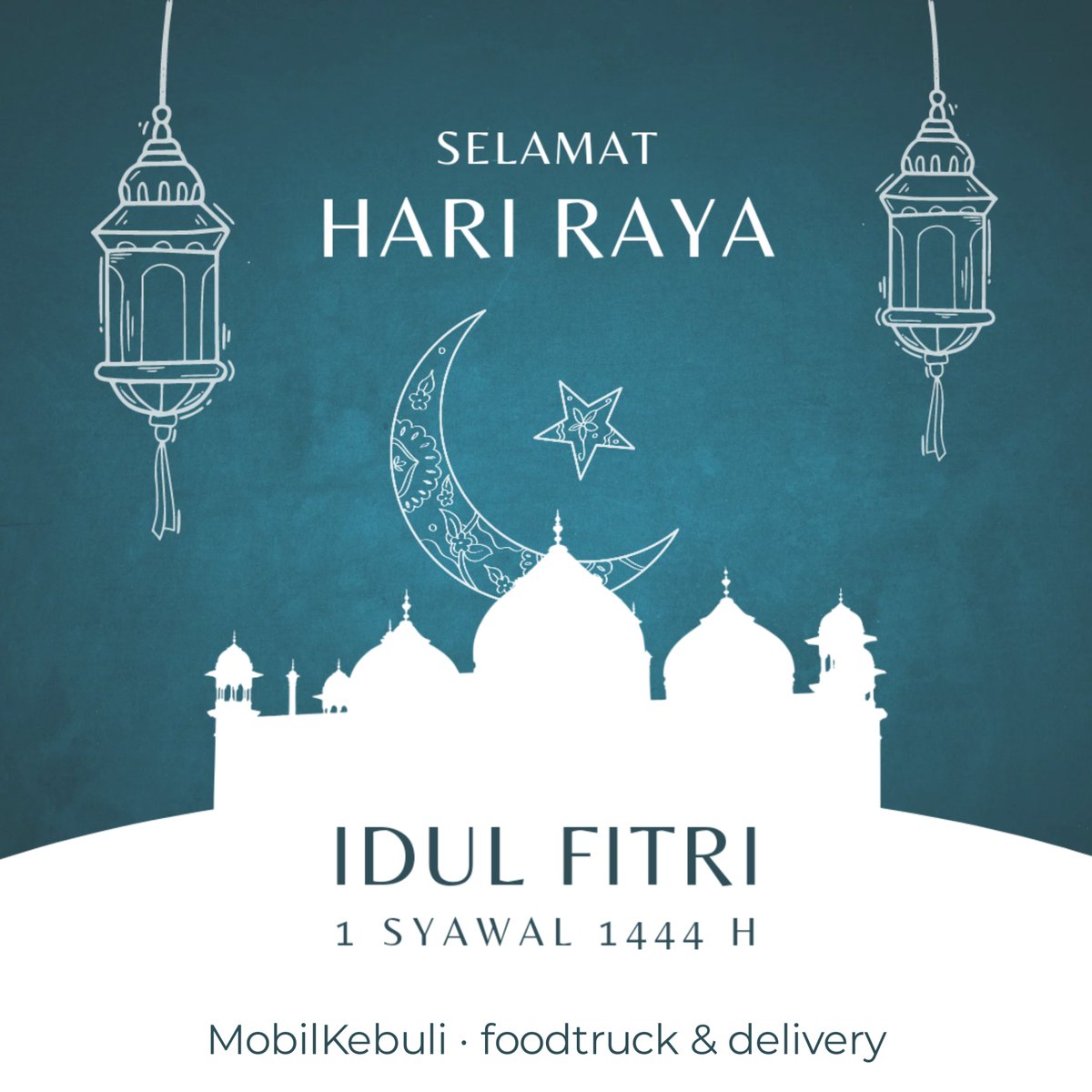 Selamat lebaran ya gaes.. 
Semoga Allah menerima amal ibadah kita semua..