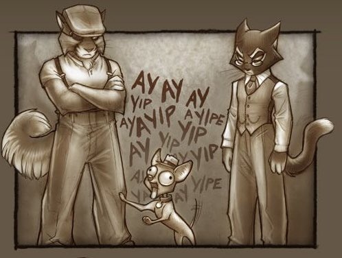 dailymordecai's tweet photo. Your Daily Mordecai!
#lackadaisy #boozecats
YIP AYE! https://t.co/nc3kbIaNaP