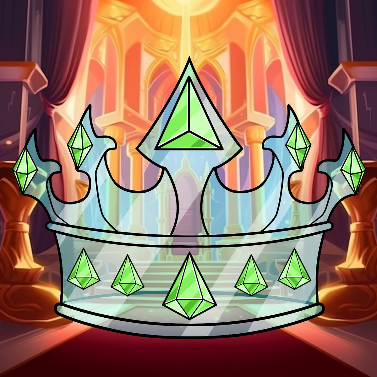 BChainKingdom's tweet photo. ⚠️ ⚠️ 1 Cro WL Mint ⚠️ ⚠️ 

BCK Crowns Minting now on @CronosCorgi 
👇
https://t.co/LrQC88uJql

Want the 1 Cro WL price? Mint a BCK King 
👇
https://t.co/eEVGhMTnCf

#Cro    #BCK #BCKnfts #AlmostFreeMint https://t.co/mFD3JACU4T
