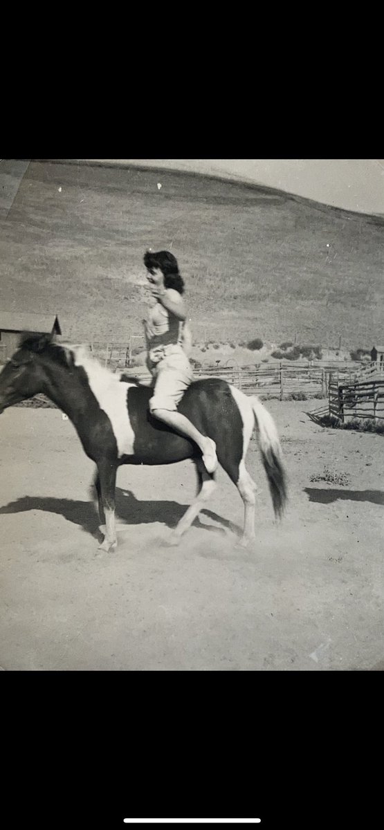 teel_inc's tweet photo. My great grandmother, at the age of 94, was up on her roof cleaning the gutters. She scared her neighbors so bad the firemen came out and had to convince her to let them clean the gutters so she would get down.  She’s now 96 and pissed she isn’t allowed to garden anymore. https://t.co/0zQ4ArFXfc