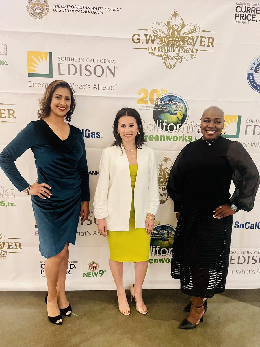 CarolynSimsMS's tweet photo. Congratulations California Greenworks, Inc. on 20 years of creating green spaces for environmental impacted communities. What a wonderful salute to the honorees. https://t.co/e0Z45ctgxR