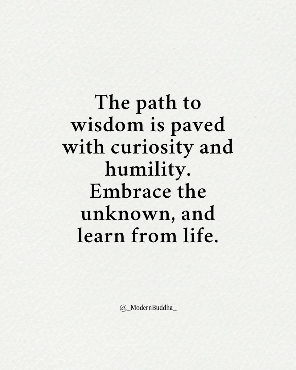 Embrace the unknown