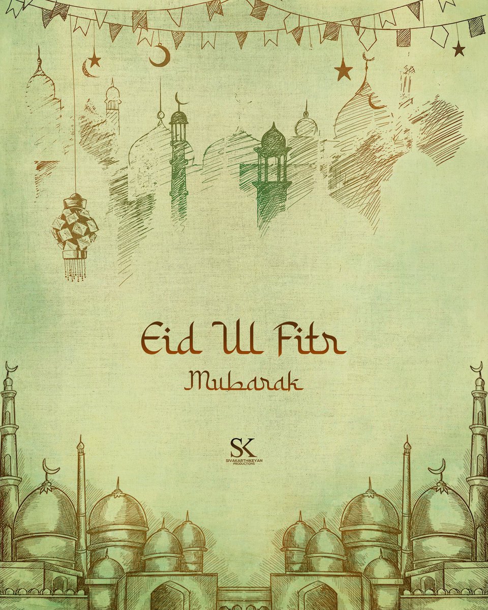 Siva_Kartikeyan's tweet photo. #EidMubarak to my dear brothers and sisters ❤️🤗👍

#EidUlFitr https://t.co/9vwuvjHKJB