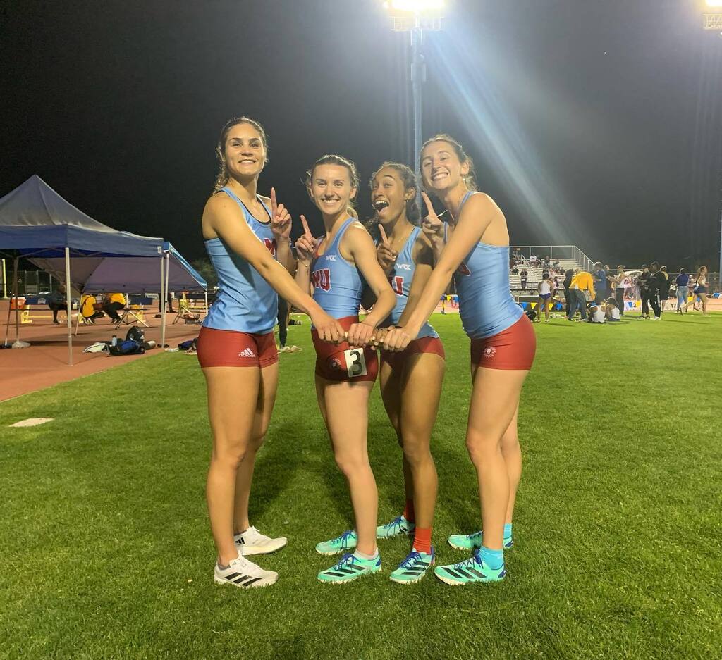 NEW LMU 4x4 RECORD‼️ The team of Soares ➡️ Douglas ➡️ Washington ➡️ Wagner ran 4:10.42 to break the previous record by over 3.5 seconds. Congratulations ladies!!! instagr.am/p/CrU3a_-AZw_/