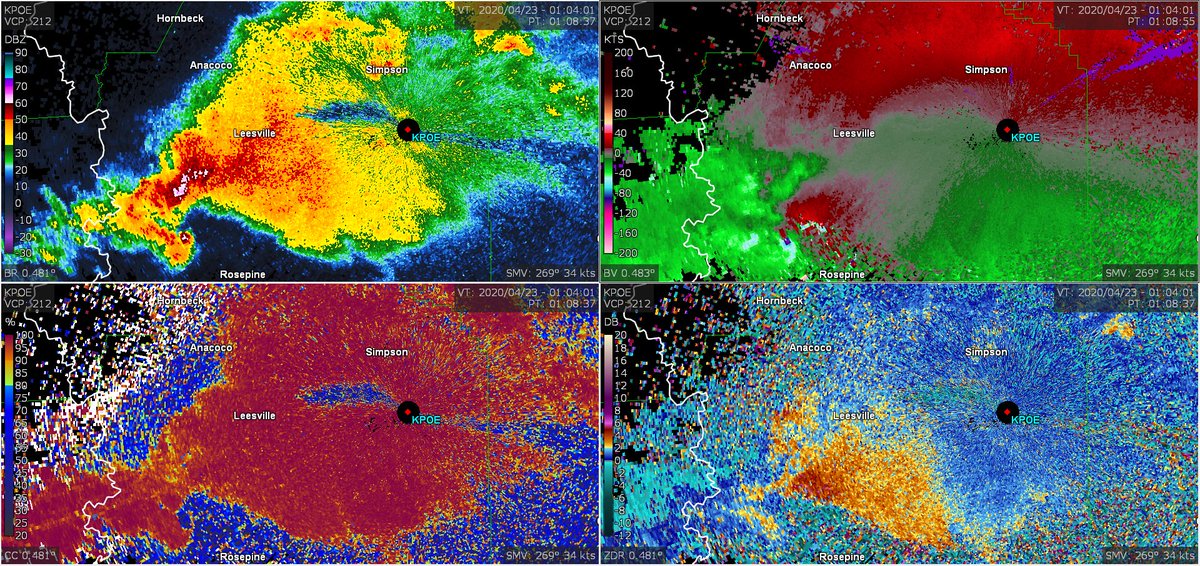 WX History on Twitter "April 2223, 2020 A widespread outbreak of 52