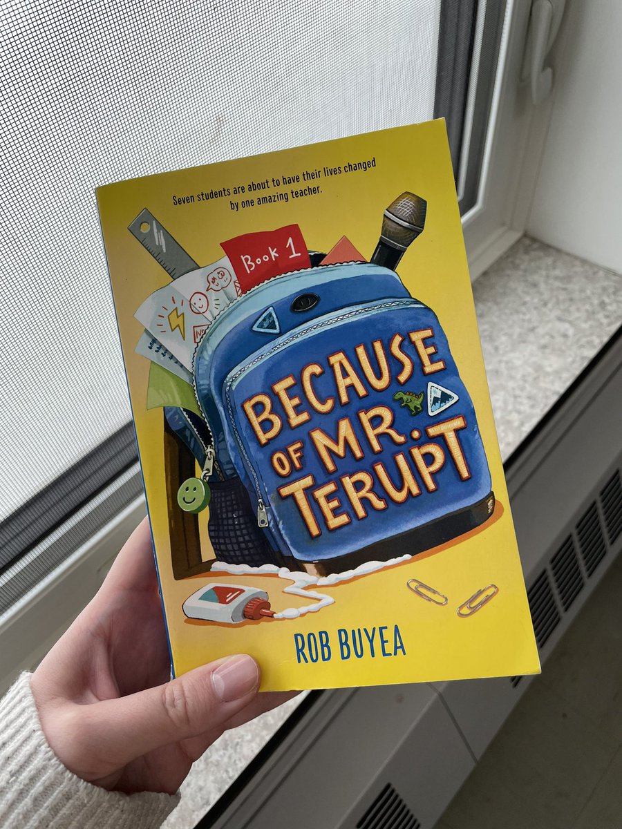 kris_wallington's tweet photo. Best part of my week was reading the February section of Mr. Terupt (if you know you know) and seeing every student in the room on the edge of their seat and completely engaged in the story. @RobBuyea has some new fans! ❄️ https://t.co/iPLlWVyTSN