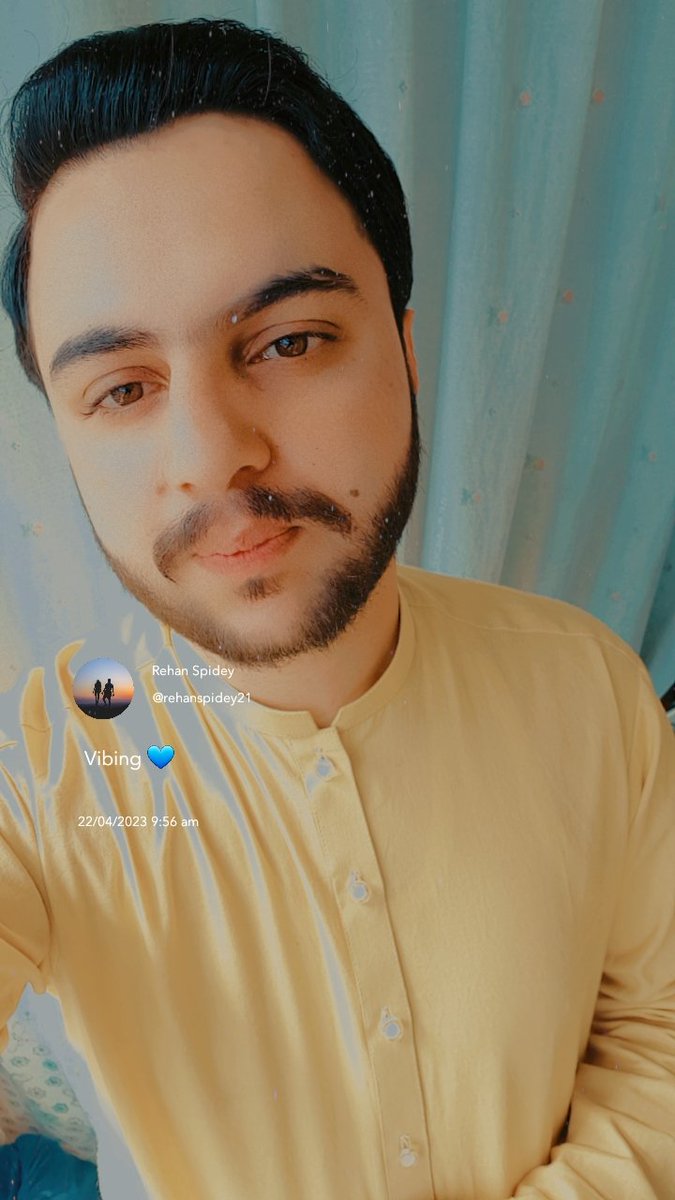 SpiderRehankhan's tweet photo. Eid Mubarak to you All 🖤🖤💛💛
#EidMubarak #EidUlFitr #عيد_فطر_مبارك #عيد_الفطر_المبارك #عيد_الفطر_المبارك1444هـ #عيد_مبارك
#EidSnaps #Eid2023 https://t.co/SrD2hxpxMT
