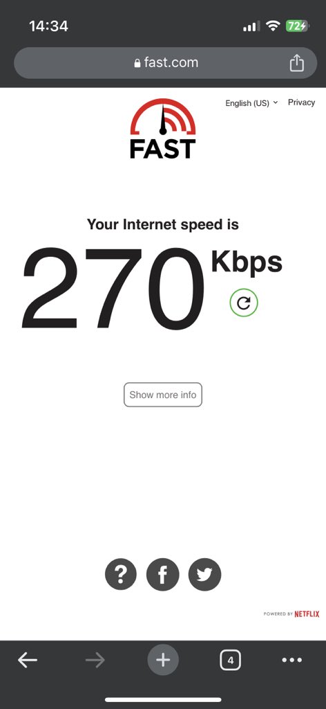 DStar32433563's tweet photo. @TelOneZW Perhaps your guys at zitf can explain why my speed is always pathetic. Reported on Thursday and still no technicians. https://t.co/JWbvP47T4k