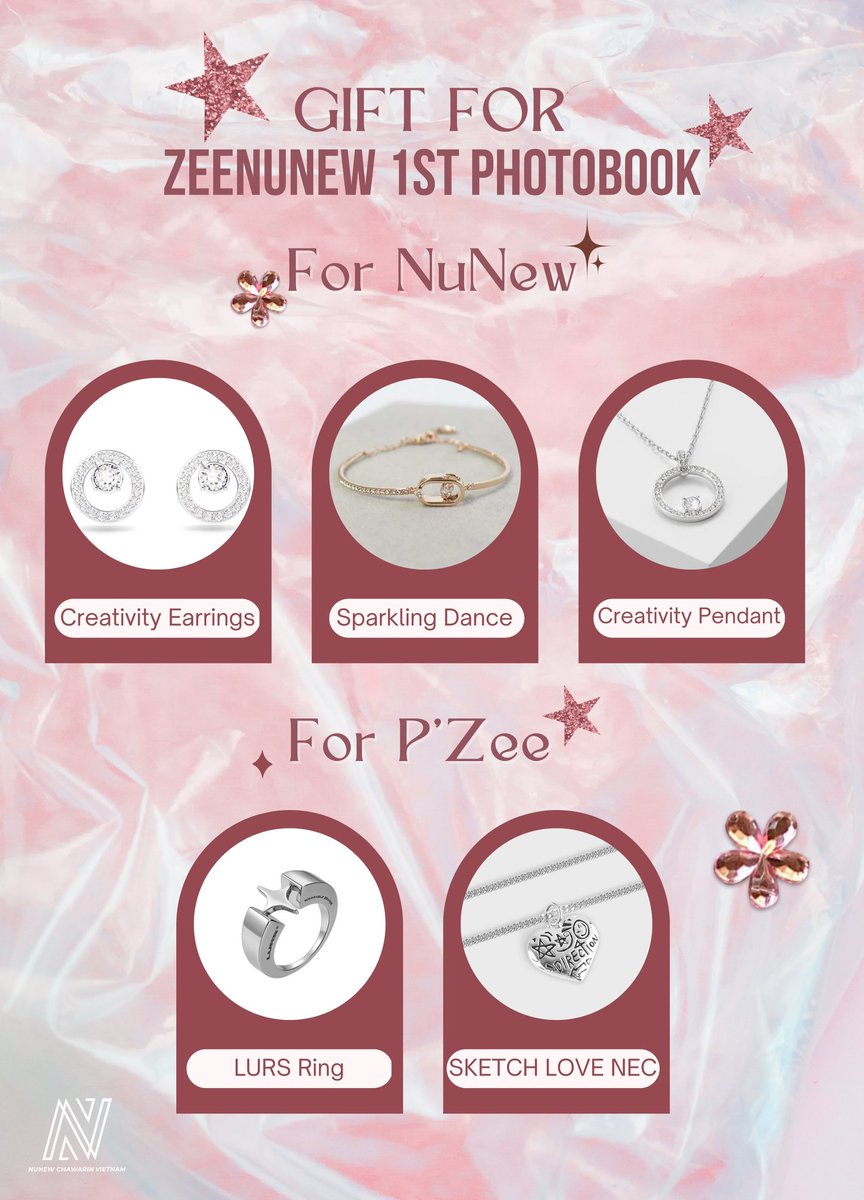 NuNewCwrVN's tweet photo. #ZeeNuNew1stFansign

CONGRATULATIONS

Today’s a very special day for our @CwrNew and P’Zee. They’ve worked hard for this to happen and we’re so thankful for that 🥹 Our small gifts for both of you and cannot wait to meet you na

#NuNew
#วันนี้แม่ๆซื้ออะไรให้นุนิว #NNVN https://t.co/aQNzttJHnc