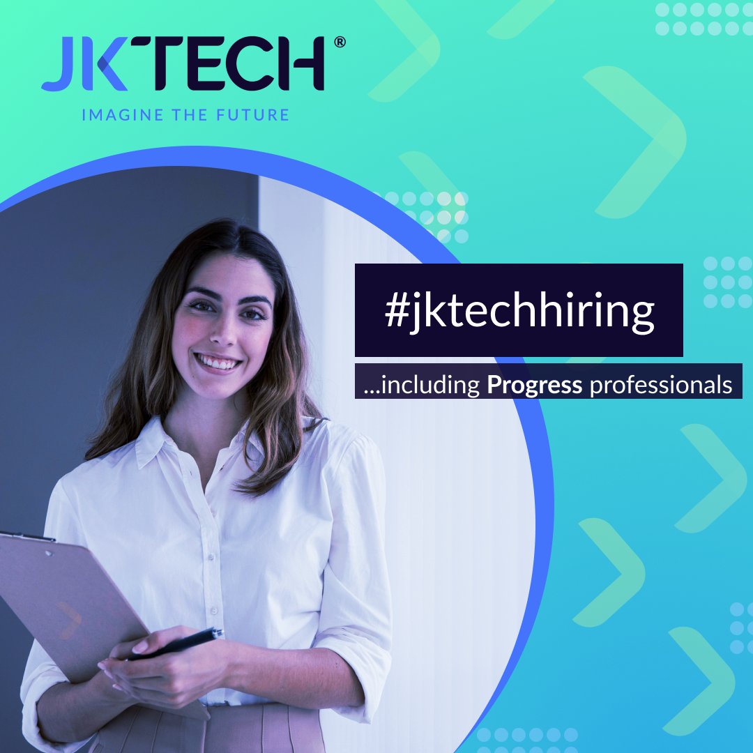 JKTechnosoft's tweet photo. #jktechhiring

Take your career to the next level!

Know more:- https://t.co/sOpANfodW1

#JKTechhiring #JKTechUS #jkteckuk #solutionarchitect #progressconsultant #automationtestingjobs #openedgejobs  #fullstacklead  #domainconsultant #Hiring #techjob#team https://t.co/1cL1XAlvId