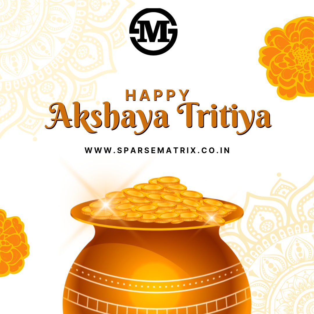 MatrixSparse's tweet photo. On this auspicious day of Akshaya Tritiya, I hope Lord Vishnu blesses you and your family with wealth and prosperity. Happy Akshaya Tritiya 2023!
#education  #brand #coachingcenter #educators #elearning #AkshayaTritiya #festival #celebration #app #HappyAkshayaTritiya #Software https://t.co/QYiYkP5dGe
