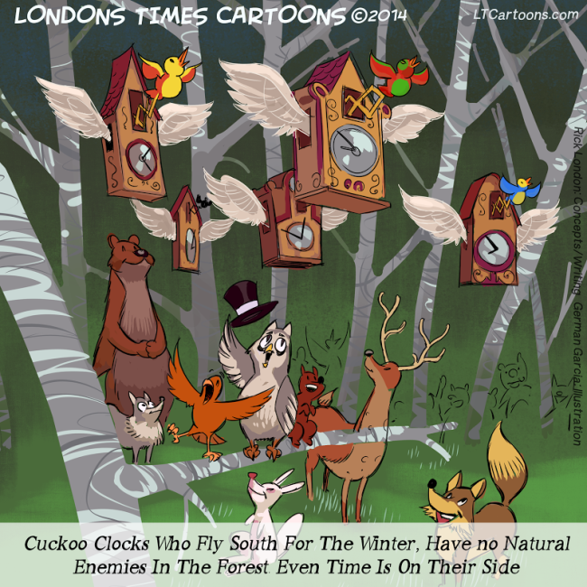 ricklondon's tweet image. #CuckooClocks Flying South 4 Winter by @LTComicGifts

#cuckoo #cuckoos #bird #birds #birding #birder #birders #birding #birdwatching #humor #funny #comics #cartoon #LTCartoons
