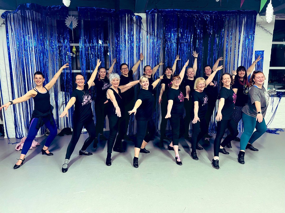 Our adult tappers raising awareness of bowel cancer@lorraine
#lorraine #NoButts #dancefordebs