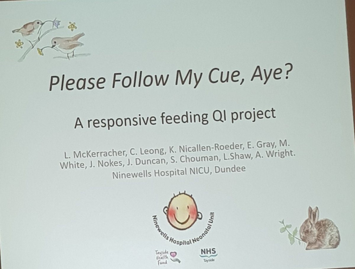 AloysiusAnnie's tweet photo. Thanks @joelafferty for sharing Ninewells NICU Dundee QI project to implement cue based feeding including a place to document scores on Badgernet coming in July! #MAINN2023 @NeoSLTCEN https://t.co/7szIFDS3xB