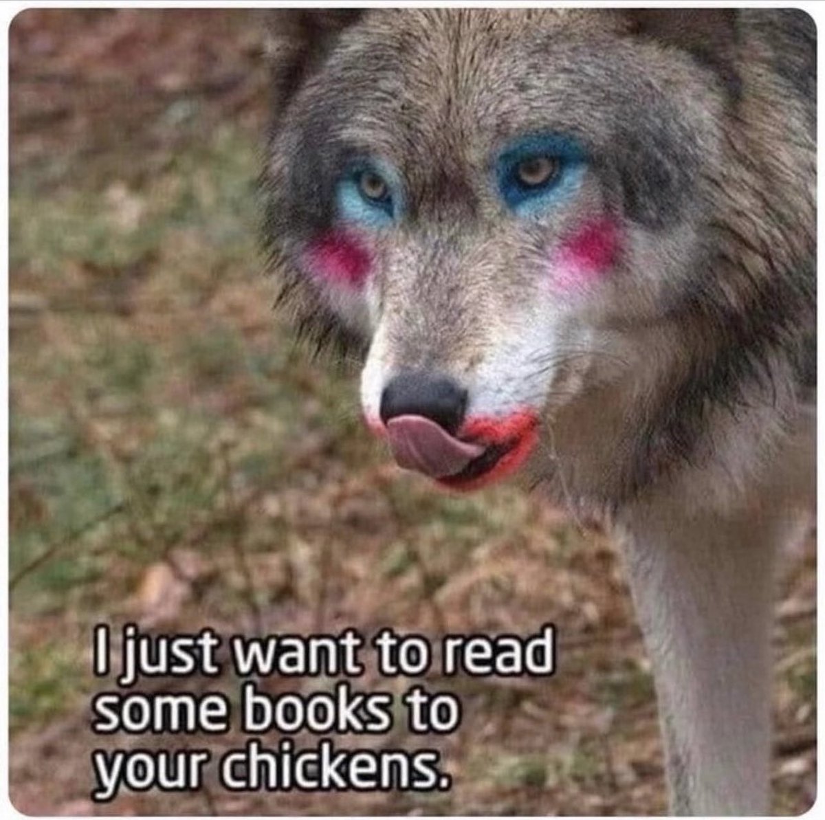 Yep, I believe you. My coop it’s your coop. 
#WokeCulture